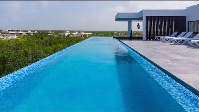 Aldea Zama Tulum Modern Studio With Infinity Pool アパート